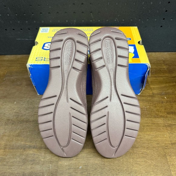New W Box! Women's Skechers On The Go Flex Camellia Chocolate Brown Shoes Size 8 - Picture 5 of 5